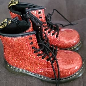 Toddler  red boots